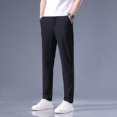 Ice silk breathable, quick-drying, straight-leg trousers