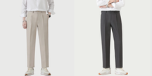 Viral Non-Ironing  Pleated Trousers