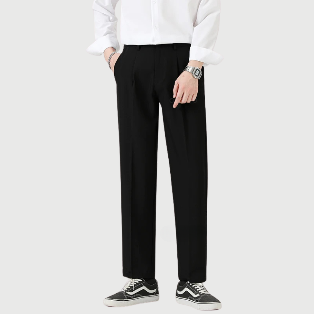 Viral Non-Ironing  Pleated Trousers