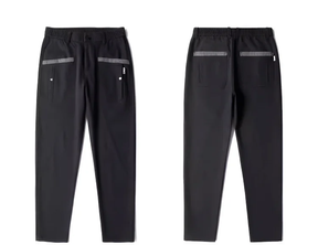 Men's relaxed straight-leg pants