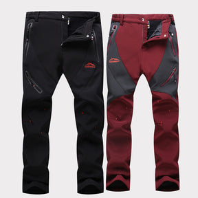 Essential for Autumn and Winter: Fleece-lined Windproof and Waterproof Outdoor Pants