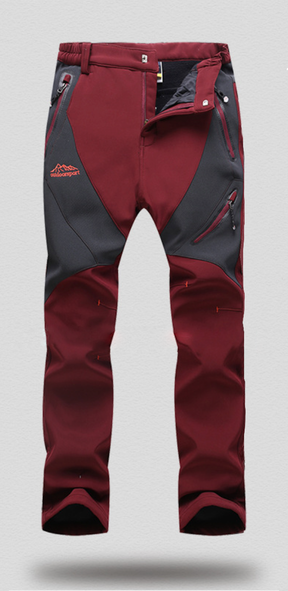 Essential for Autumn and Winter: Fleece-lined Windproof and Waterproof Outdoor Pants