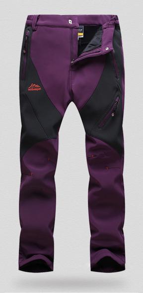 Essential for Autumn and Winter: Fleece-lined Windproof and Waterproof Outdoor Pants