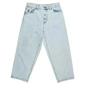 Y2K Oversized Harajuku Embroidered Baggy Jeans