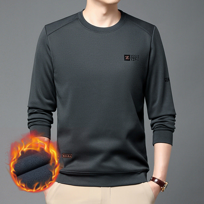 Men’s Fashion Plush-Lined Base Shirt