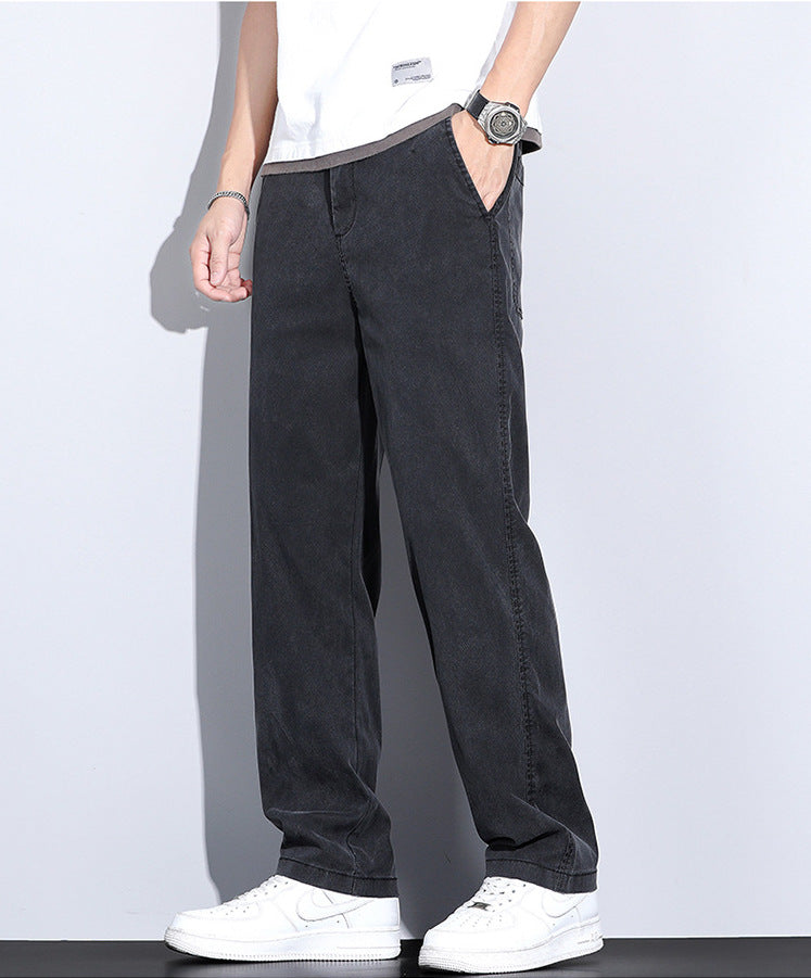 Viral Elastic Waist Vintage Jeans