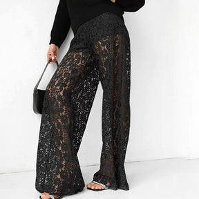 Marla lace pants - Black