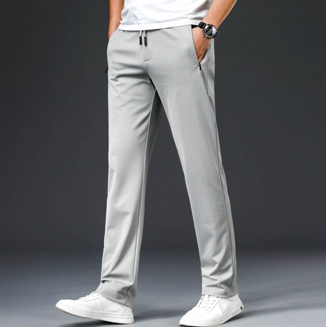 Men'S Straight Anti-Wrinkle Casual Pants