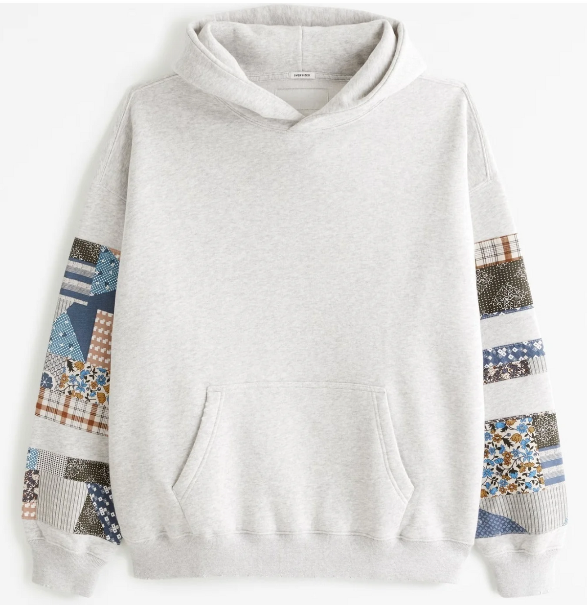 Unisex Patchwork Hoodie