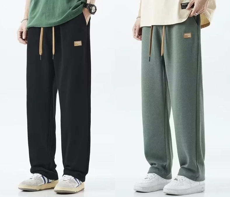 Casual straight leg pants