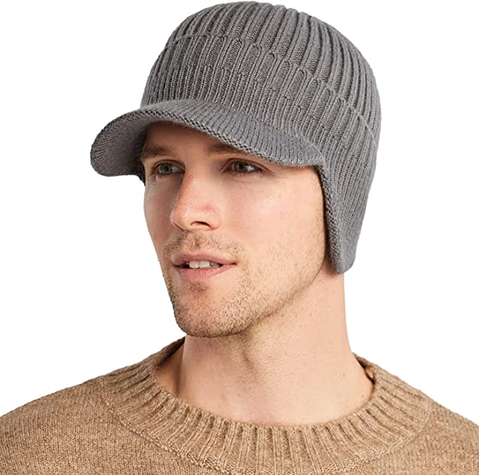 Fleece-lined Elastic Warm Ear Protection Knitted Hat ( FREE SHIPPING, ENDS TONIGHT )