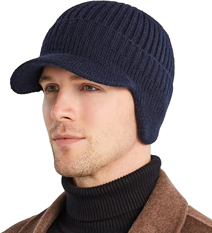 Fleece-lined Elastic Warm Ear Protection Knitted Hat ( FREE SHIPPING, ENDS TONIGHT )