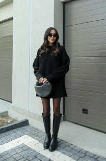 Knitted skirt suit（Top + skirt）